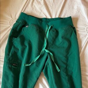 Figs HUNTER GREEN Jogger Pants XS PETITE-  NEW